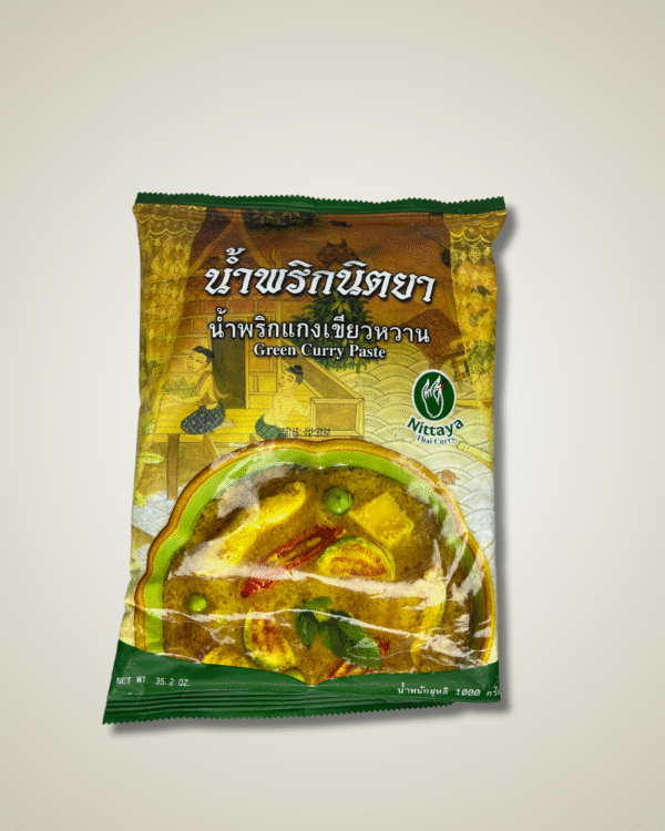 NITAYA GREEN CURRY PASTE 1KG